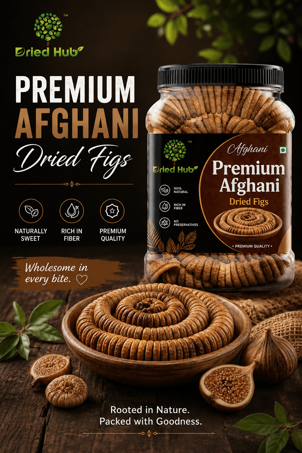 Premium Afghani Dried Figs