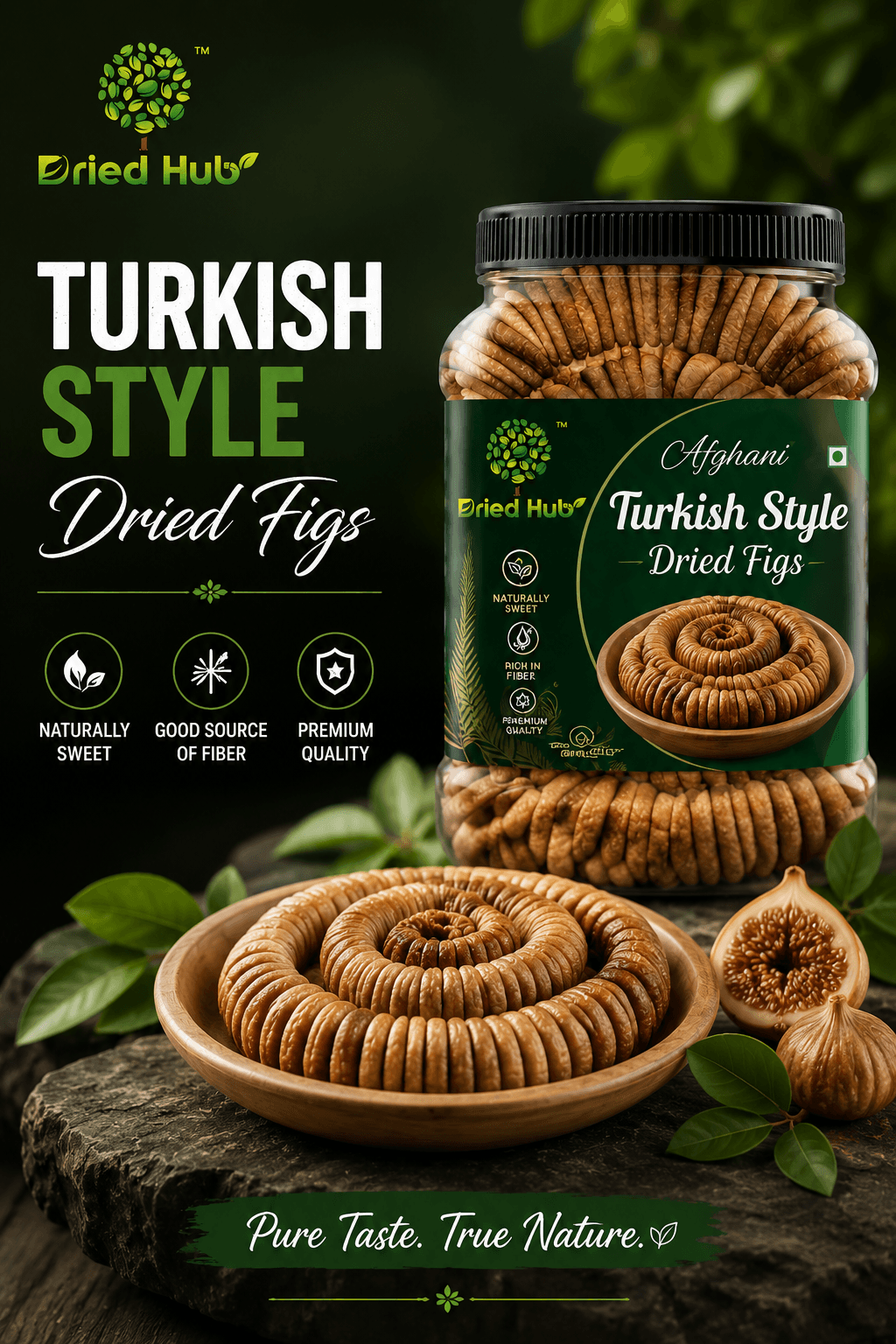 Turkish Style Dried Figs
